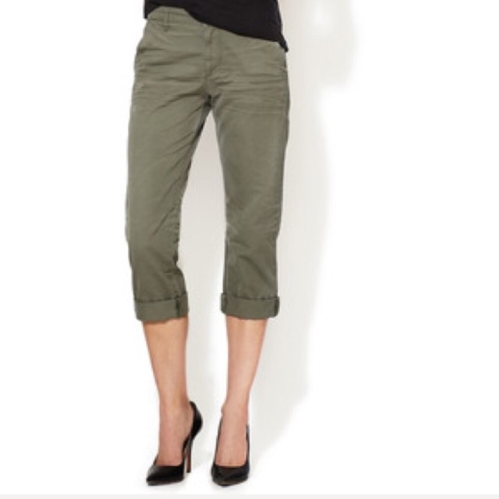 AG Adriano Goldschmied Crop Cargo Pants Jeans 24